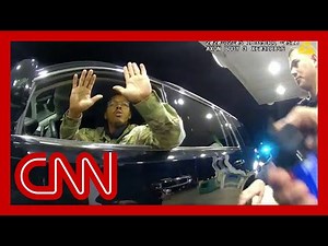 Video shows Army officer being pepper-sprayed by police officers during traffic stop