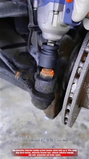 Innovative Induction Heating Bolt Removal System : Best Fast Safe Rust Release