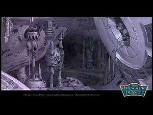 Concept art by Craig Elliott for Treasure Planet (2002)