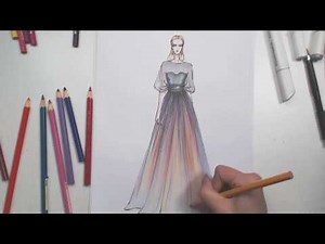 服装设计:零基础教学视频！dress designing