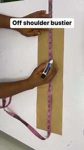 How to draft off shoulder bustier ✨ #diy #sewingtip #richyrech #tutorial | Richyrech_couture