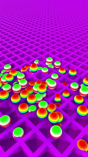 Falling multicolored ball 😱 #roblox