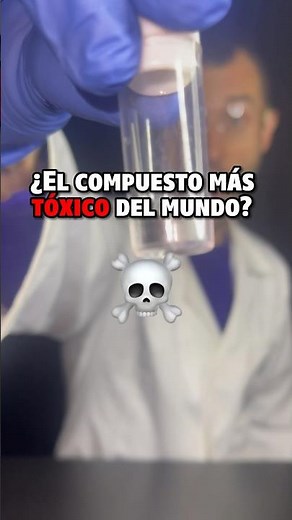 ☠️ DIMETILCADMIO uno de los COMPUESTOS más TÓXICOS del MUNDO 😧 #short #quimica