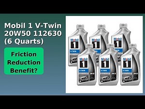 REVIEW (2026): Mobil 1 V-Twin 20W50 112630 (6 Quarts). Features.