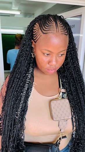 Regular style simple and neat Looking beautiful. #sweetandsour done at glowmorebeautypalour