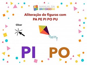Sílaba Inicial Pa, Pe, Pi, Po, Pu.