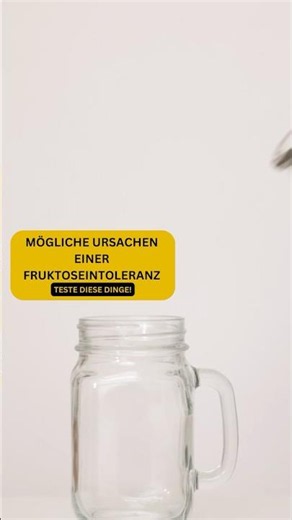 Fruktoseintoleranz Ursachen