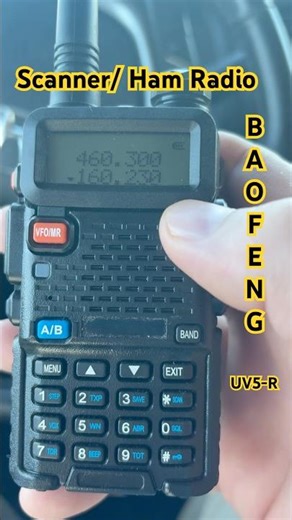 Using The Baofeng UV5-R Scanner To Listen To Trains! #railfan #csx #trains #scanner