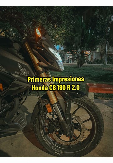 Primeras Impresiones de la Honda CB190R
