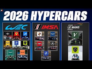 The Ultimate Guide to EVERY 2026 Hypercar in WEC, IMSA, and ALMS!
