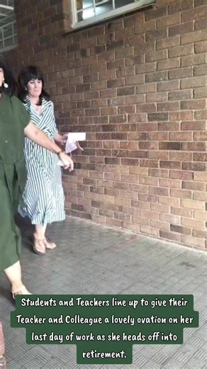 Heartfelt Farewell to a Retiring Teacher After 43 Years