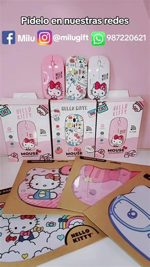 Dúo tecnología Hello Kitty: Mouse Mousepad