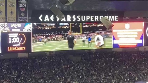 Saints legend Drew Brees lead 'Who Dat' chant before big match-up with Eagles
