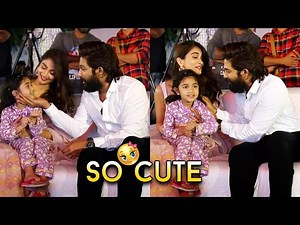 Allu Arjun Daughter Arha Cutest Moments With Pooja Hegde | IndiaGlitz Telugu Movies