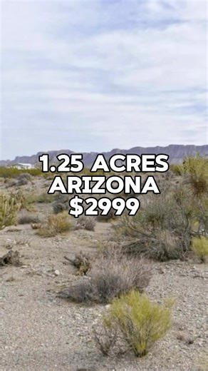 1.25 acres for sale in Meadview Arizona for $2999 #land #realestate #property #investing #cheap #forsale #sale #vacantland #landcentury #USA #fyp #viral | Land Century