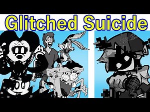 Friday Night Funkin' VS Pibby Glitched Suicide Mouse (FNF Mod)