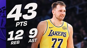 19K views · 406 reactions | Luka Doncic highlights vs Warriors (Game opener): 43 PTS 17-27 FG (63%) 7-10 FT (70%) 2-10 3PT 12 REB 9 AST 2 STL 1 BLK Luka tried his best on the offensive end to keep the Lakers in the game but Warriors came out with an intensity in the 3rd quarter that the Lakers did not match. #LakersBuzzPH #lakers | Lakers Buzz PH | Facebook