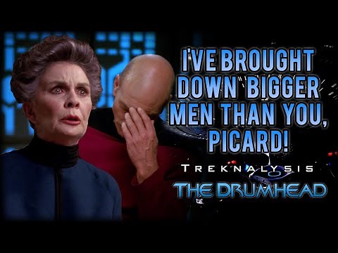 I'VE BROUGHT DOWN BIGGER MEN THAN YOU, PICARD! | Analysis of TNG’s The Drumhead | Treknalysis