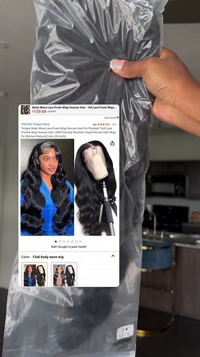 $84 13x6 Amazon Wig Review! (TONGCE HAIR) Okay y’all so this wig honestly was veryyy easy to customize bc the knots are soo small (WHICH IS SUPER IMPORTANT). I bleached the knots with 20 vol developer and it lifted very fast so you have to watch it. This wig is PERFECT if you want to achieve a half up half down look. The lace is pretty light and fairly thin for an Amazon wig. The wig is true to length and like most Amazon wigs is a natural density but it’s a great wig for the price ! #amazonfind