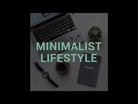 The minimalist lifestyle, listening TRINITY B2.