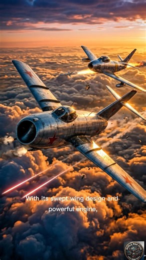 Soviet Legend: MiG-15 Fighter Jet in Action! 🛩️🔥