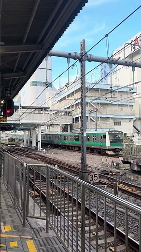 【並走】池袋駅で埼京線と湘南新宿ラインが並走！！