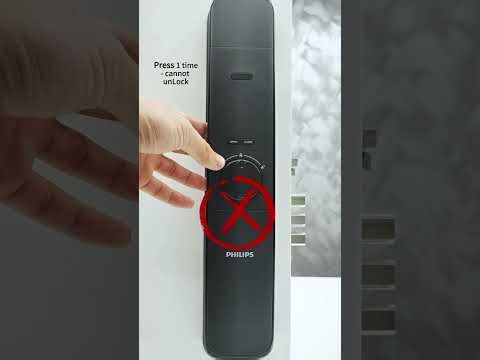 Philips 702E How to open from inside ? Where the privacy lock?! How Can I unlock when battery Dead?!