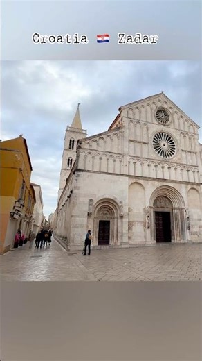 This Hidden European Old Town Feels Like a Movie 🇭🇷 | Zadar Secrets! #croatia #viral #travelshorts