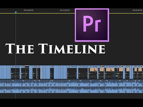 Episode 6 - The Timeline or Sequence Window - Tutorial for Adobe Premiere Pro CC 2015