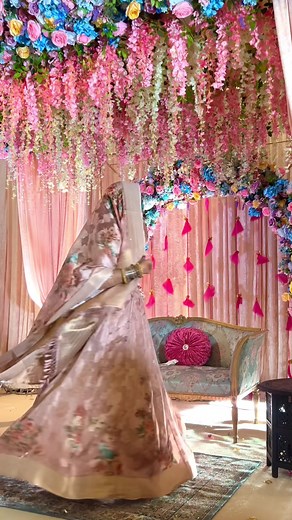 Pastel Mehndi Decor Ideas for Bengali Celebrations