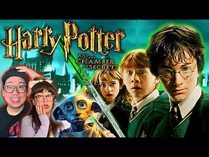 *First Time Watching* HARRY POTTER AND THE CHAMBER OF SECRETS (2002) MOVIE REACTION!
