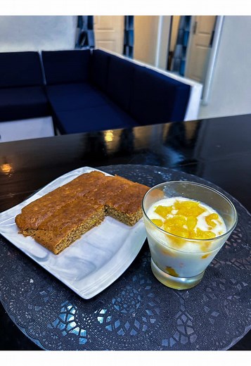 Gâteau de banane savoureux pour enfants