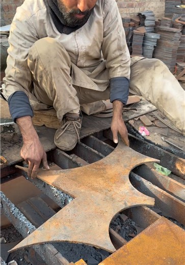 Old Scrap Metal Transformed into Laser Machine Parts