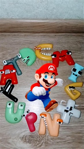 Mario Bros and Alphabet Lore #mariobros #alphabetlore #abcd #viral #shorts #memes #gaming #usa