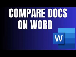 How to Compare Two Documents in Microsoft Word