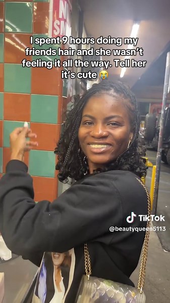 Bootyqueen (@beautyqueen5113) - 9-Hour Hair Transformation: Knotless Bob Tutorial