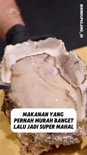 Makanan yang Pernah Murah Banget… lalu Jadi Super Mahal #SejarahMakanan #Oyster #FaktaKuliner #food