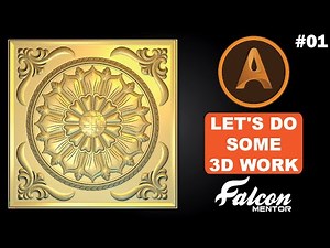 The Smooth and Sharp 3d Flower| Artcam Designs Tutorials | For Beginners | Most Satisfying Video #01