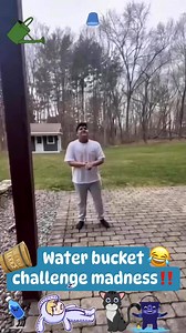37 reactions | A water bucket challenge turns into disaster‼️藍 #waterbucketchallenge #waterbucket #bucketlist #bucket #challenge #ChallengeAccepted #challengeyourself #ChallengeChallenge | Jonathan N Kelly | Facebook