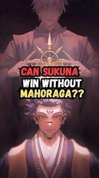 Could Sukuna Beat Gojo WITHOUT Mahoraga? 🤯 #jjk #shorts #jujutsukaisen #sukuna #gojo #anime