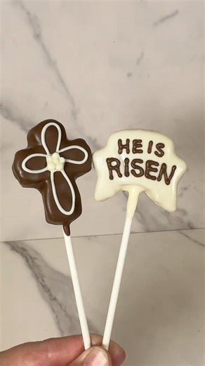 He is Risen! Easter Cake Pops Decorating Tutorial ✝️🤍