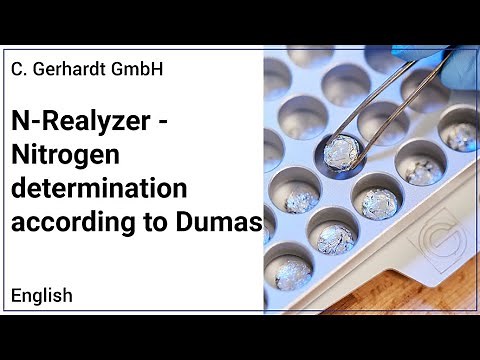 N-Realyzer - Nitrogen and protein determination according to the Dumas method