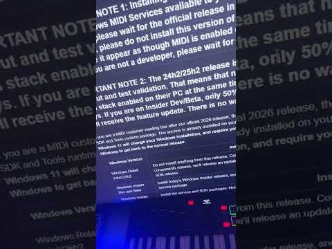 Midi devices not recognized by DAW (SOLVED) Windows 11 25H2