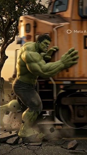 Hulk save & safe the tree#hulk #ai #short #viral #tranding