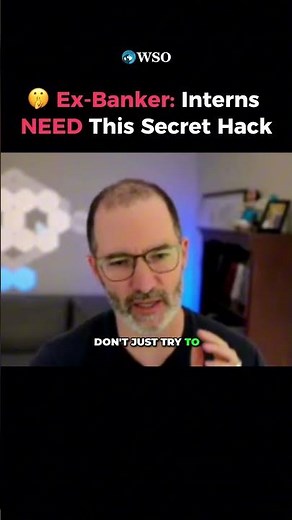 🤫 Don't Tell Other IB Interns THIS SECRET
