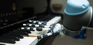 3D-printed robot hand ‘plays’ the piano