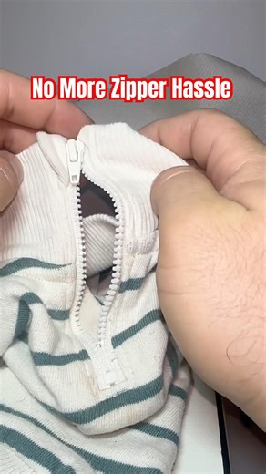 No More Zipper Hassle 🔥#sewing #sewinghack#diy