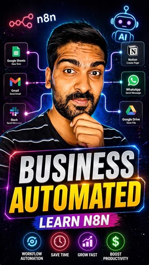 Automation ka Baap Tool – n8n 🚀 #shorts #ai #logicsjaano
