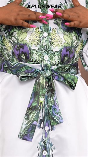 Step into the Spotlight with Formal Dresses.😘😘 🔍: Semi Formal Dress Green Print Lantern Sleeve Maxi Dress With Belt #xpluswear #xpluswearofficial #ootd #love #fashionstyle #plussize #plussizefashion #curvy #bodypositive #curvygirl #plussizedress #dressoftheday #ootdcurvy #sequindress #curvyfashion #plussizebeauty #loveyourself #thick #curvystyle #celebratemysize #plussizeclothing #tryonhaul #ootdplussize #biggirls #plussizeinfluencer #outfitideas #plussizewomen #plussizebabe #plussizeplusconf