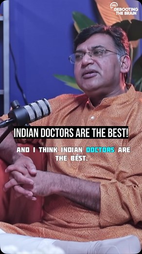 87K views · 3K reactions | Indian doctors earn trust wherever they go. In this reel, Mr. Ravi Kumar Iyer shares why the world sees Indian doctors as some of the most reliable and capable professionals—whether in India or abroad. Watch the full podcast episode on YouTube—link in bio. #RaviKumarIyer #RebootingTheBrain #PRSNeurosciences #IndianDoctors #GlobalHealthcare #TrustInMedicine #IndianExcellence #HealthcareLeadership #NeuroConversations | Rebooting the Brain | Facebook